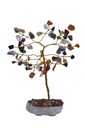 7 Chakras Stone Crystal Tree – 60 Beads