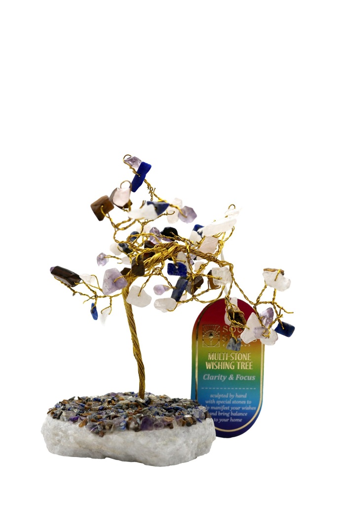 [32182] Clarity and Focus Stone Crystal Tree – 60 Beads