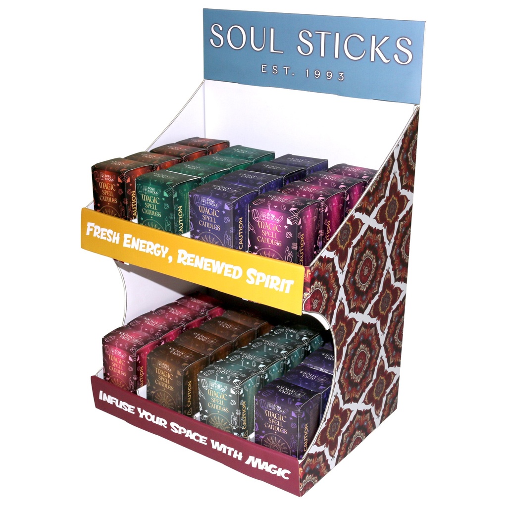 [32209-Magiccandles] Magic Spell Candles Countertop Display Unit (CDU)